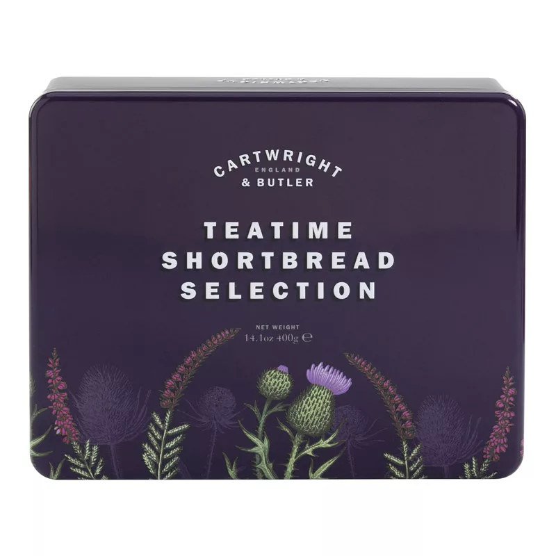 Cartwright & Butler Teatime Shortbreads Selection Tin 400g