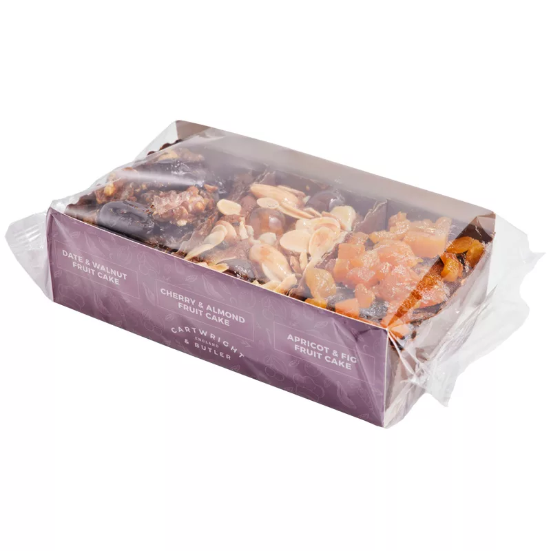 Cartwright & Butler Three Fruit Cake Selection 360g