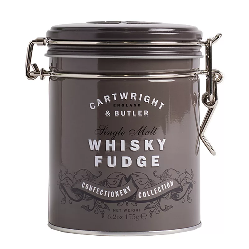 Cartwright & Butler Whisky Fudge Tin 175g