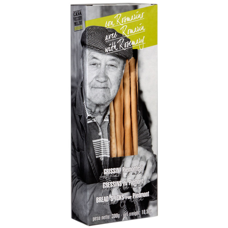 Casa Vecchio Mulino Breadsticks Rosemary 300g