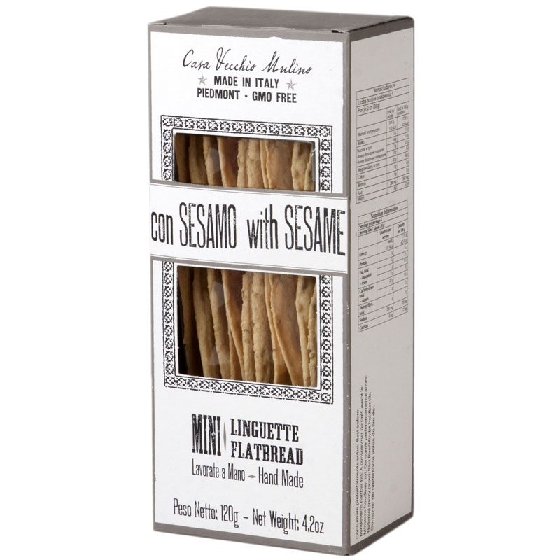 Casa Vecchio Mulino Mini Flatbread Sea Salt 120g