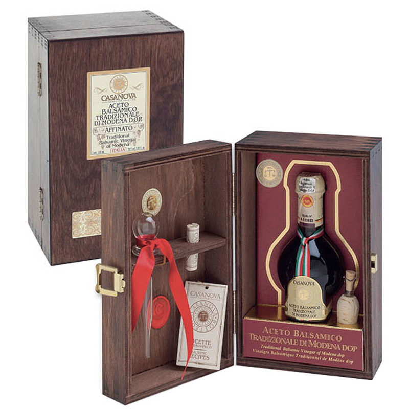 Casanova Affinato Balsamic Vinegar DOP Wooden Box 100ml