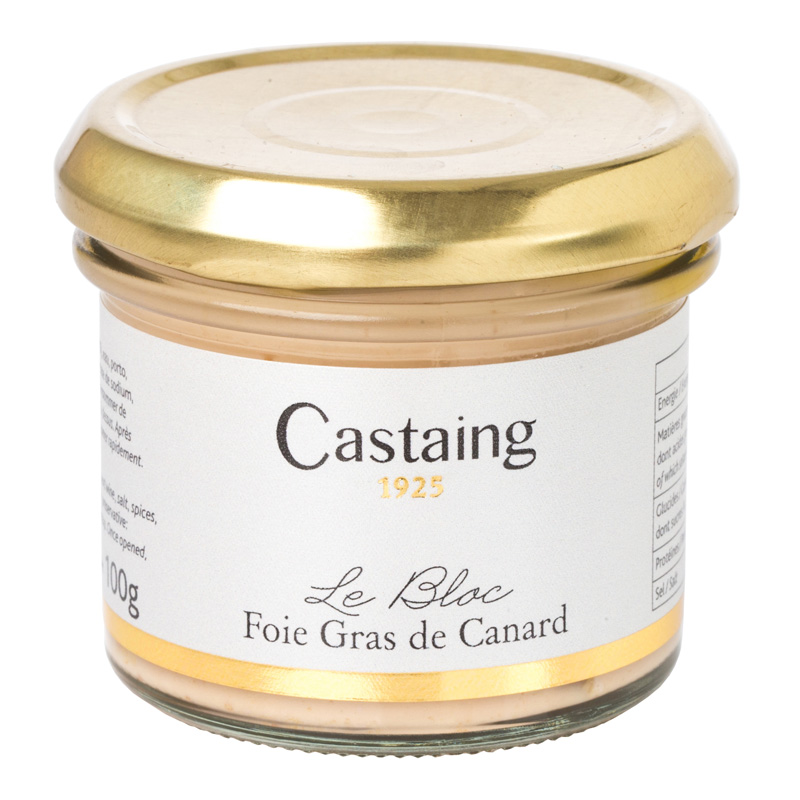 Castaing Block of Duck Liver 100g