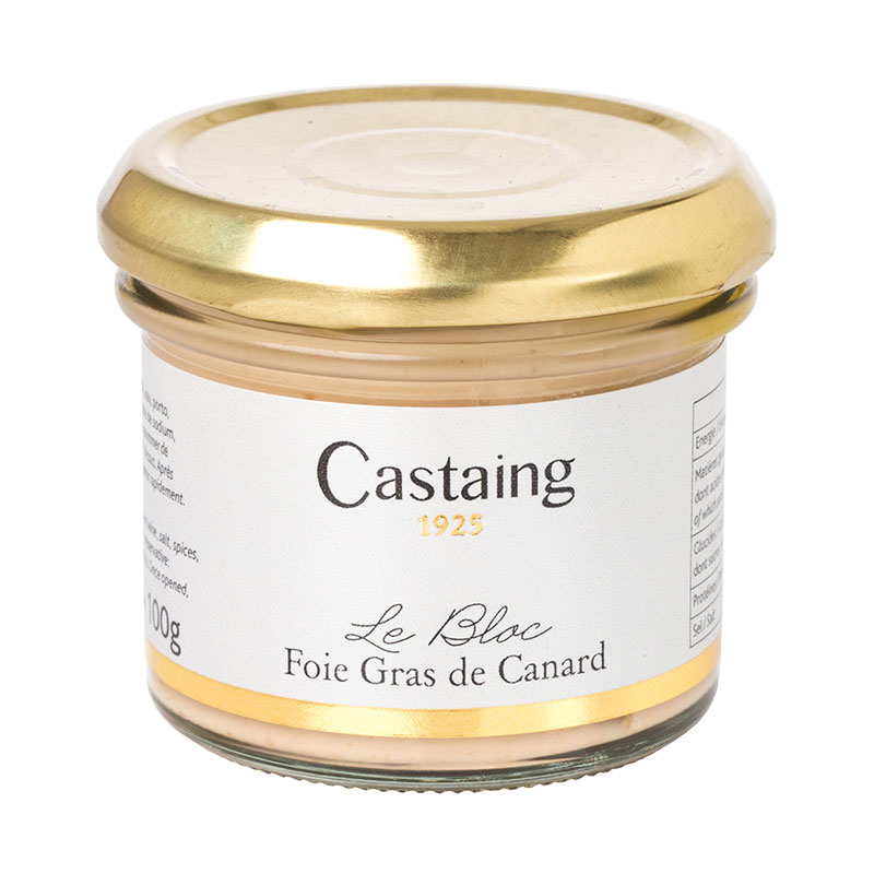 Castaing Block of Duck Liver 80g