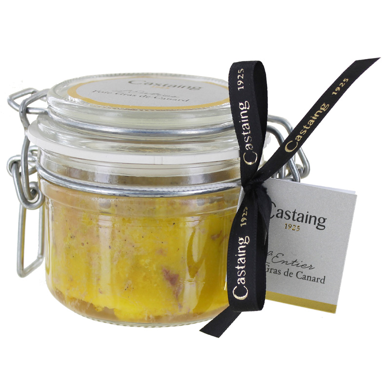 Castaing Whole Duck Foie Gras Jar 130g