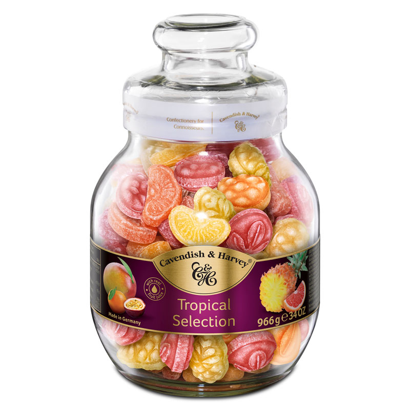 Cavendish & Harvey Tropical Selection Bonbons 966g