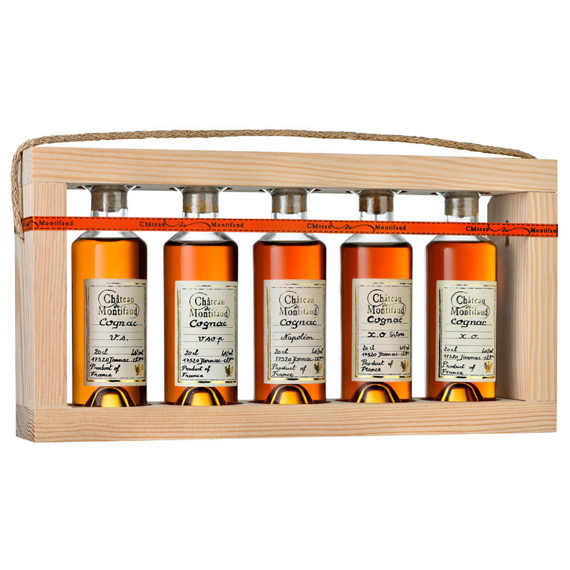 Château de Montifaud Cognac Tasting Set 100cl