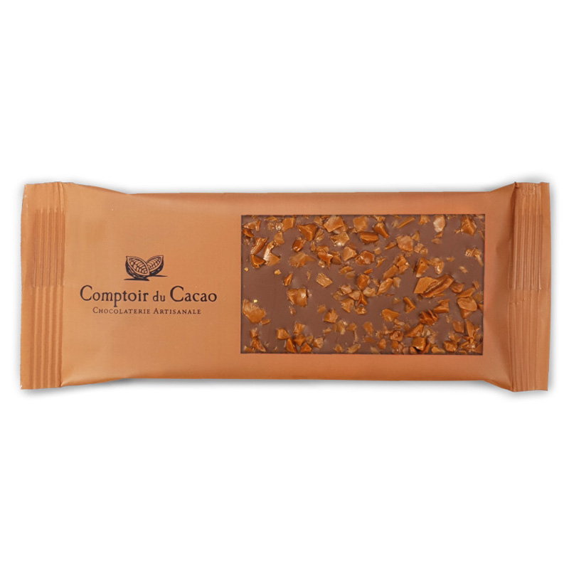 Comptoir du Cacao Milk Chocolate Caramel Salted Butter 40g