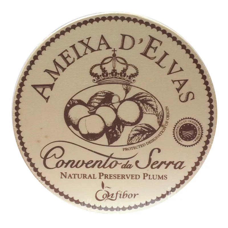 Convento da Serra Ameixa d'Elvas PDO Candied Plums Bamboo Case 320g