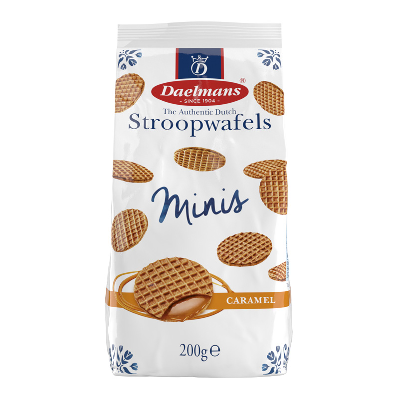 Daelmans Mini Caramel Stroopwafels 200g