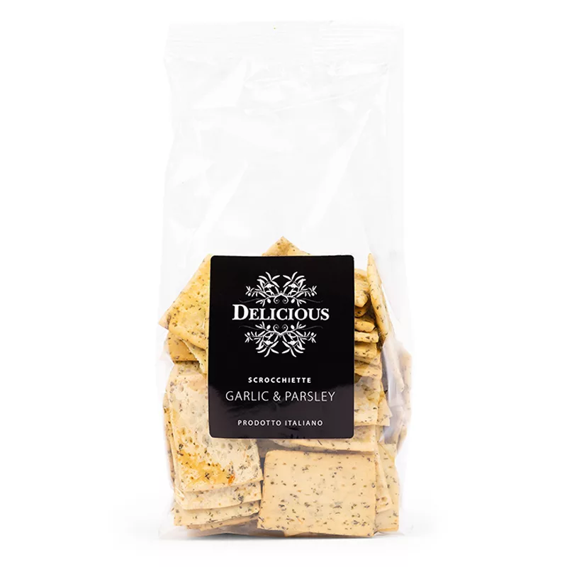 Delicious Garlic Crackers 150g