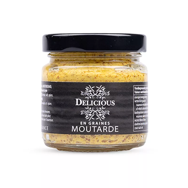 Delicious Grain Mustard à l'Ancienne 90g