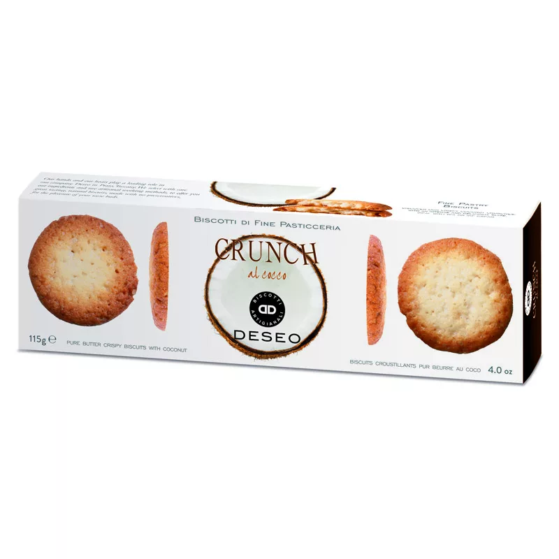 Deseo Crunch Coconut Biscuits 115g