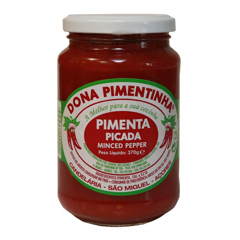 Dona Pimentinha Minced Sweet Pepper 370g