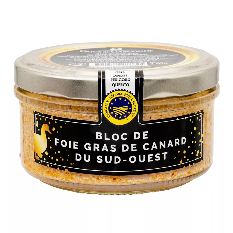 Ducs de Gascogne Block of Duck Foie Gras 130g