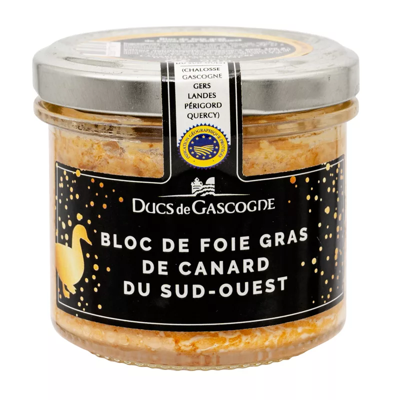 Ducs de Gascogne Duck Foie Gras Block 90g