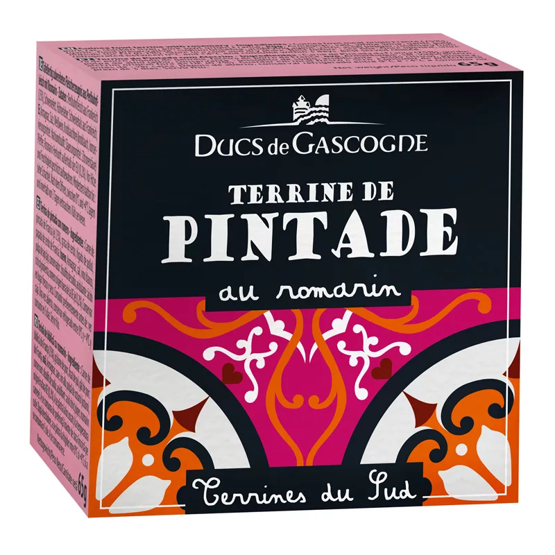 Ducs de Gascogne Guinea Fowl Terrine with Rosemary 65g