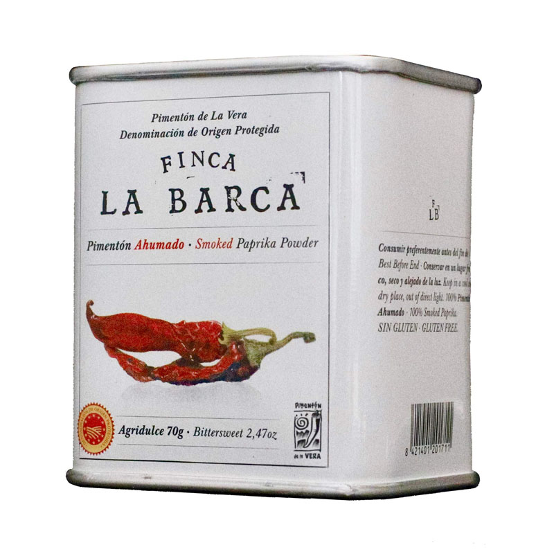 Finca La Barca Bittersweet Smoked Paprika Tin 70g
