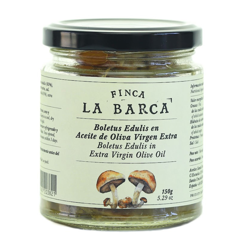 Finca La Barca Boletus Edulis in Extra Virgin Olive Oil 230g