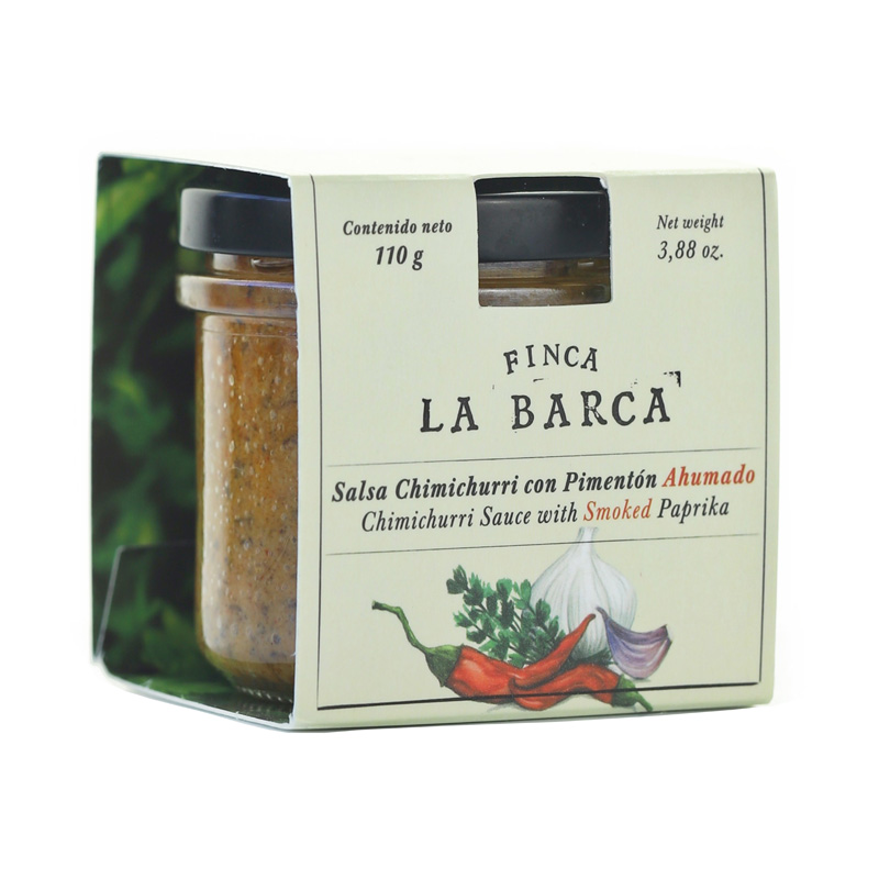 Finca La Barca Chimichurri Sauce with Smoked Paprika 110g