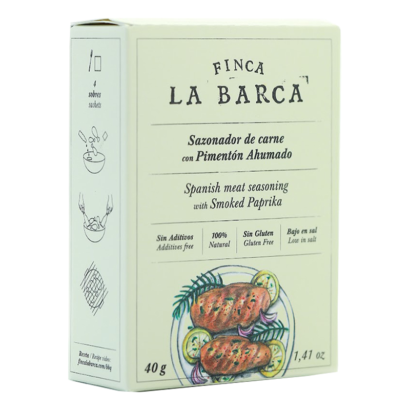 Finca La Barca Meat Seasoning with Smoked Paprika 40g