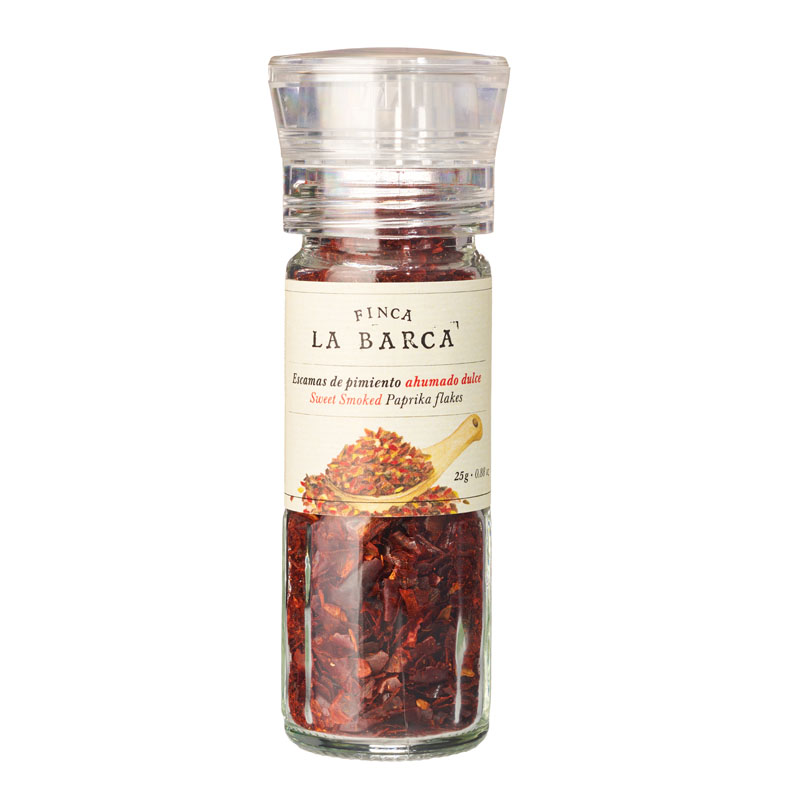 Finca La Barca Sweet Smoked Paprika Flakes 25g
