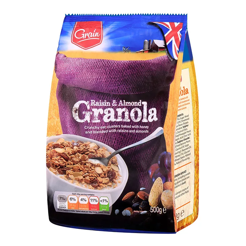Grain Raisin & Almond Granola 500g