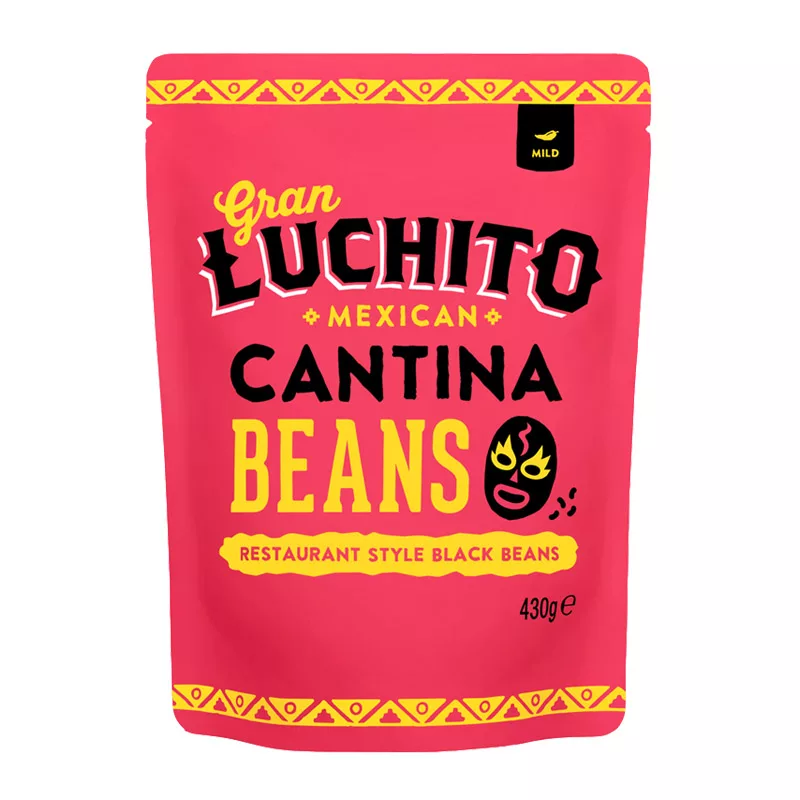 Gran Luchito Cantina Black Beans 430g