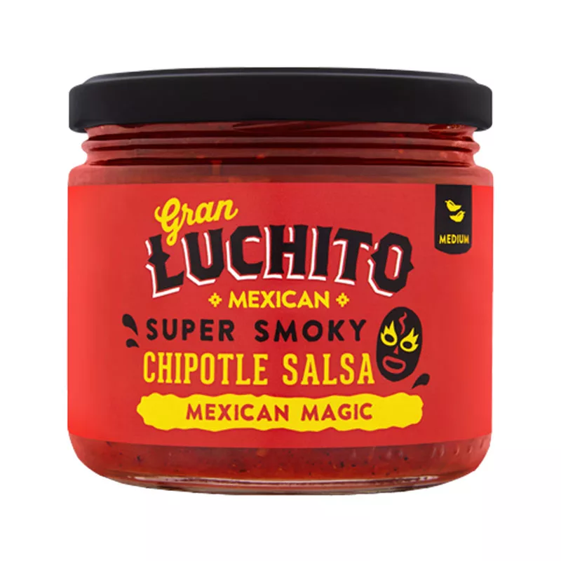 Gran Luchito Chipotle Black Bean Salsa 300g