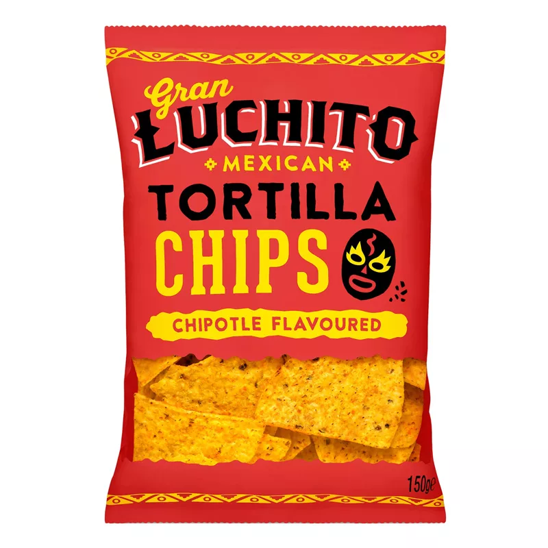 Gran Luchito Chipotle Tortilla Chips 150g