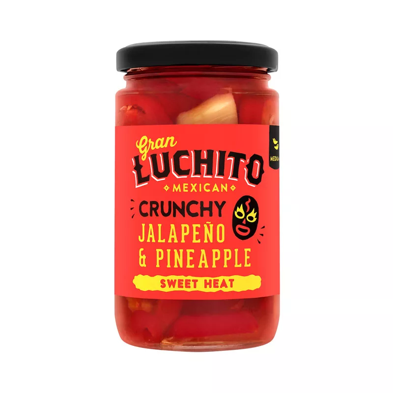 Gran Luchito Crunchy Jalapeño & Pineapple 215g