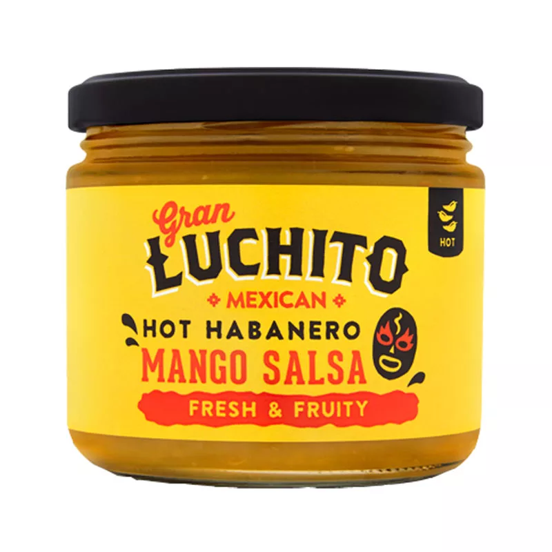 Gran Luchito Hot Habanero Mango Salsa 300g