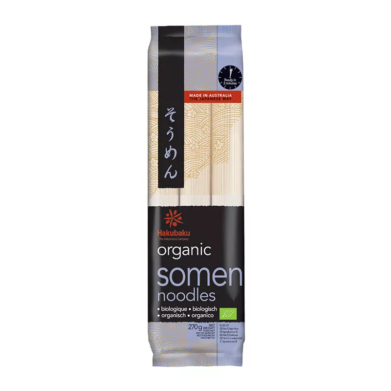 Hakubaku Japanese Organic Somen Noodles 270g