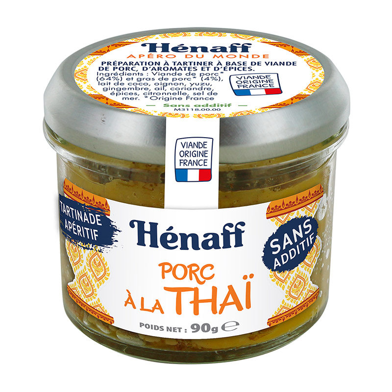 Hénaff Thai Pork Spread 90g
