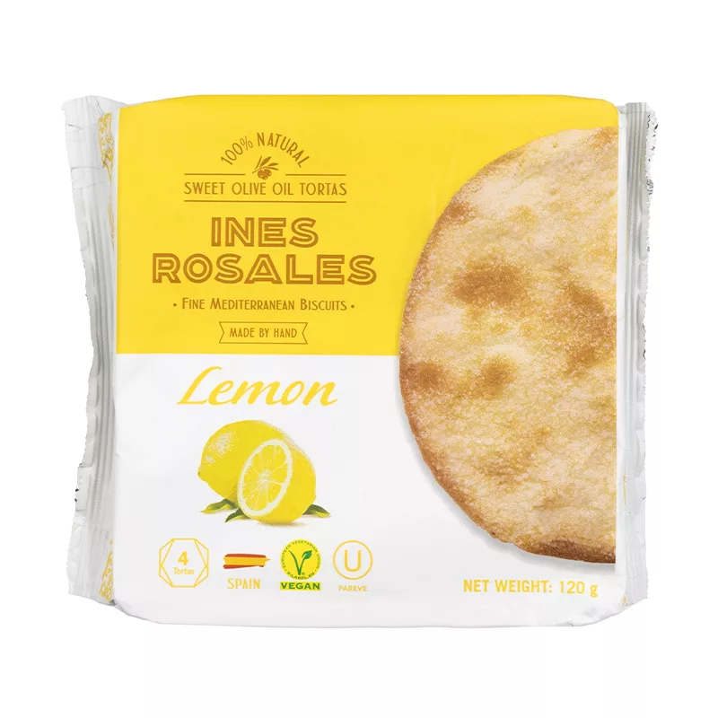 Inés Rosales Olive Oil Tortas with Lemon 120g