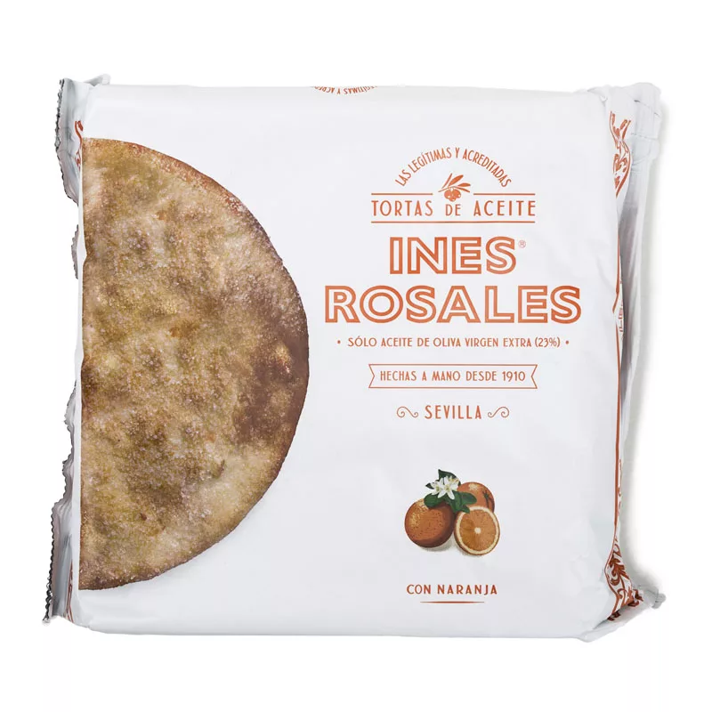 Inés Rosales Olive Oil Tortas with Orange 120g