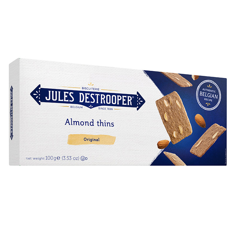 Jules Destrooper Almond Thins 100g
