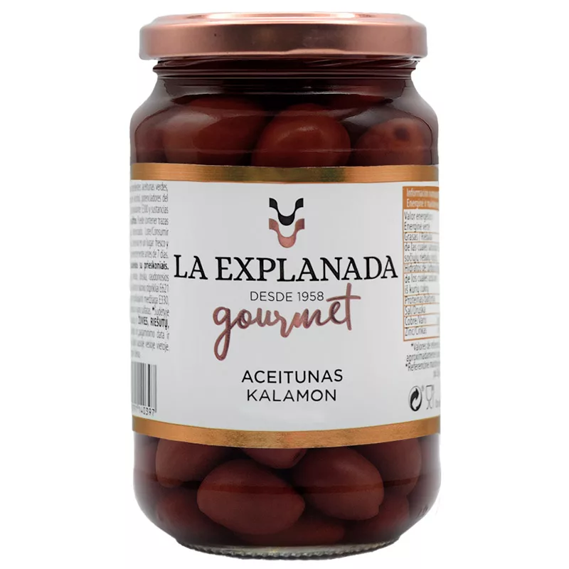 La Explanada Whole Kalamón Black Olives 340g