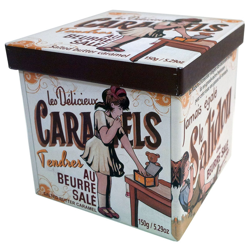 La Maison Armorine Gift Tin Caramel Sweets 150g