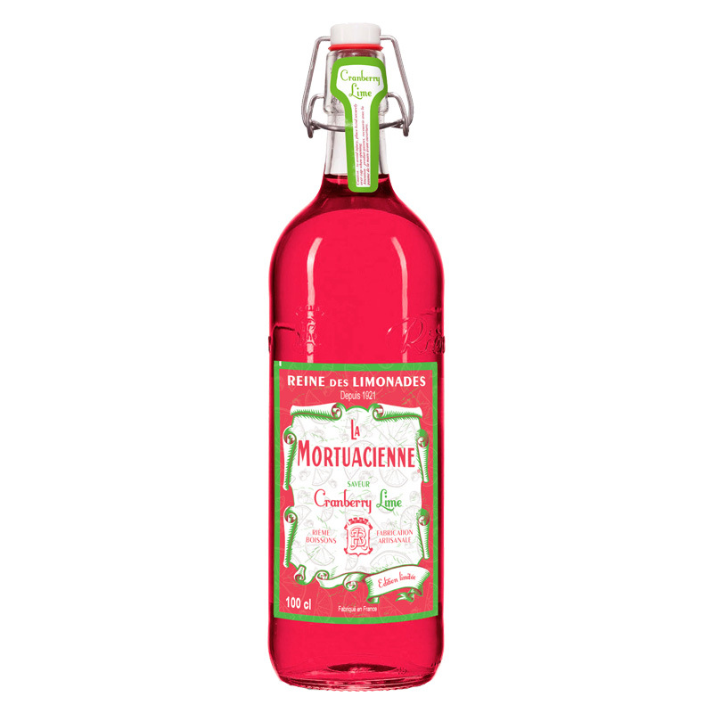 La Mortuacienne Cranberry & Lime Sparkling Limonade 1L