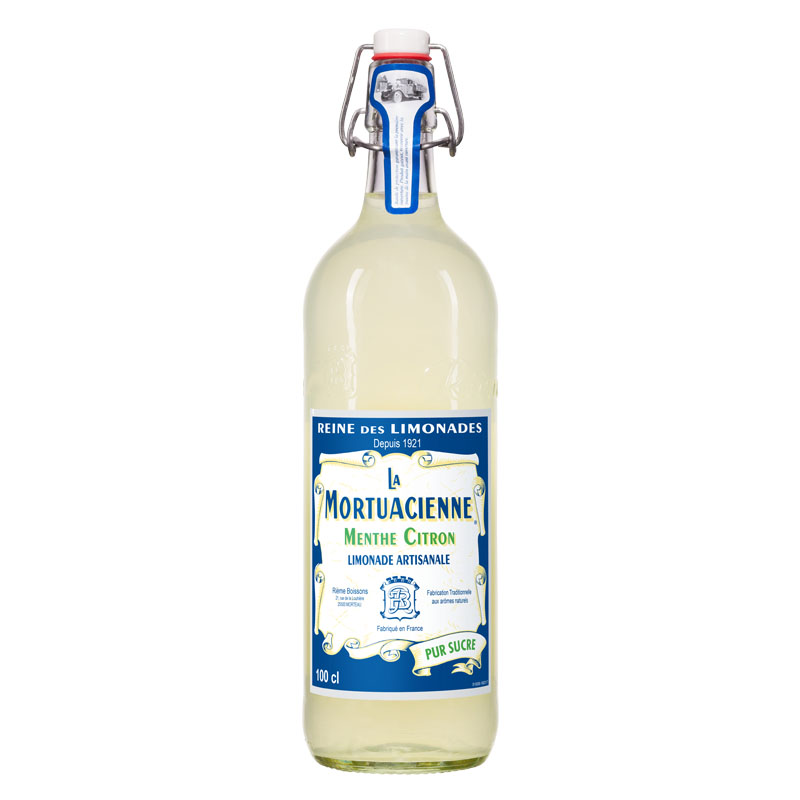 La Mortuacienne Lemon Artisanal Sparkling Lemonade 1L