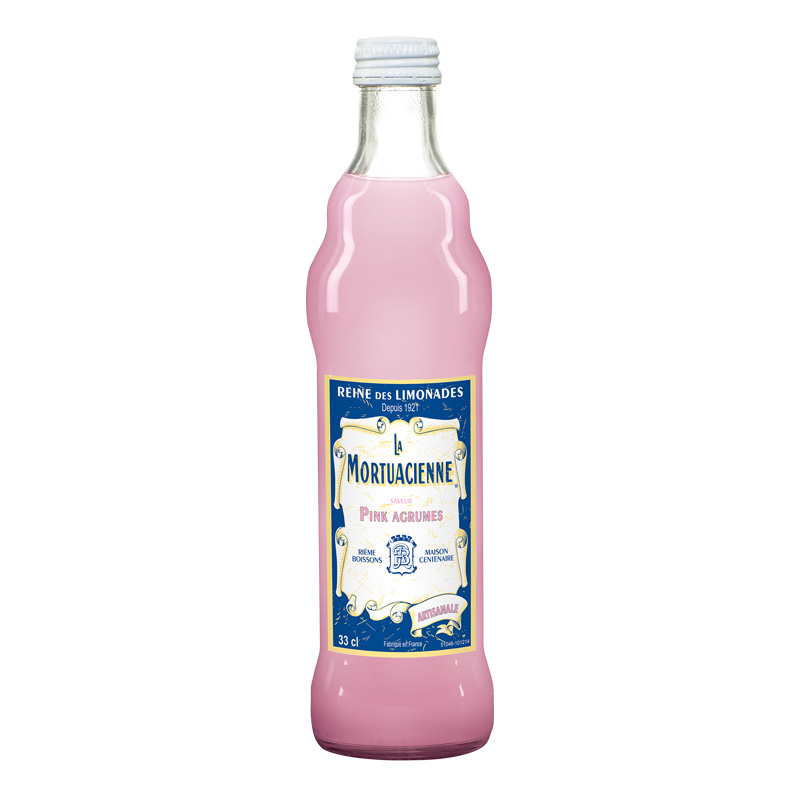 La Mortuacienne Pink Citrus Sparkling Limonade 330ml
