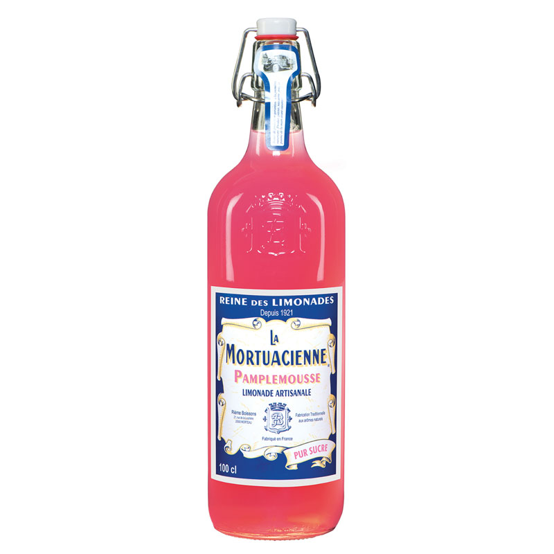 La Mortuacienne Pink Grapefruit Artisanal Sparkling Limonade 1L