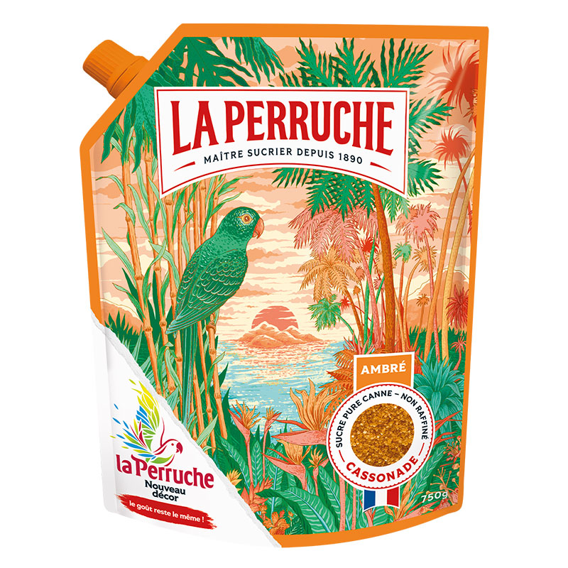 La Perruche Sugarcane Crystals Doypack 750g