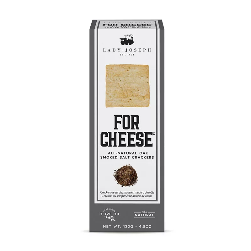 Lady Joseph Oak Smoked Salt Crackers 130g