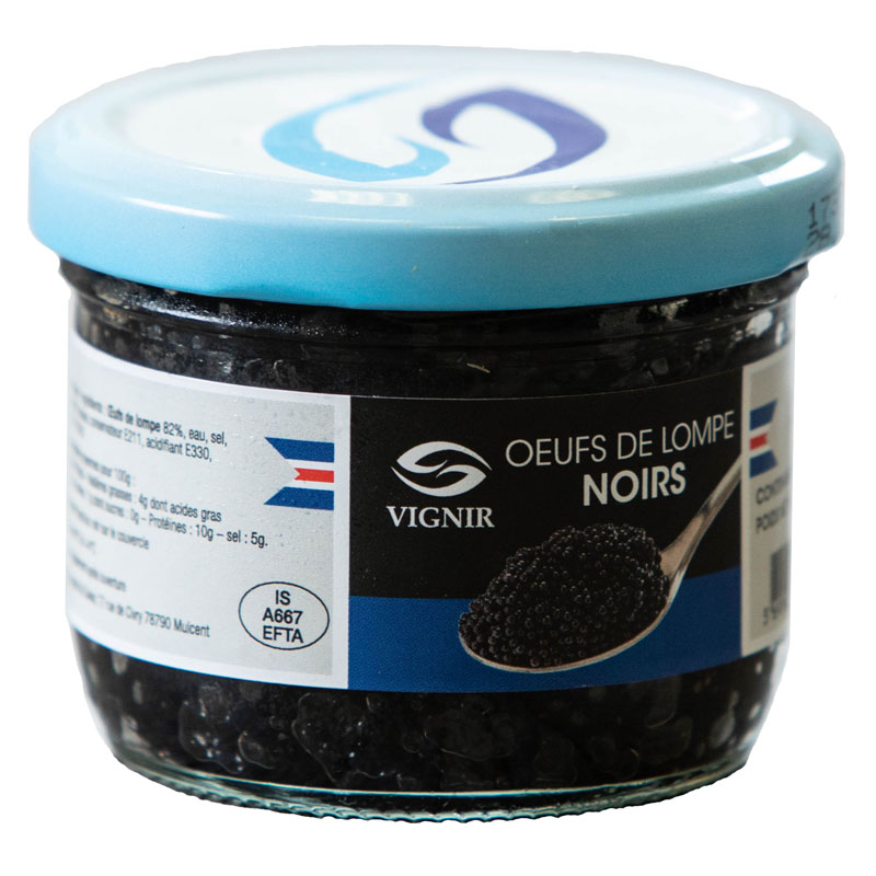 Le Comptoir Du Caviar Lumpfish Black Caviar 100g