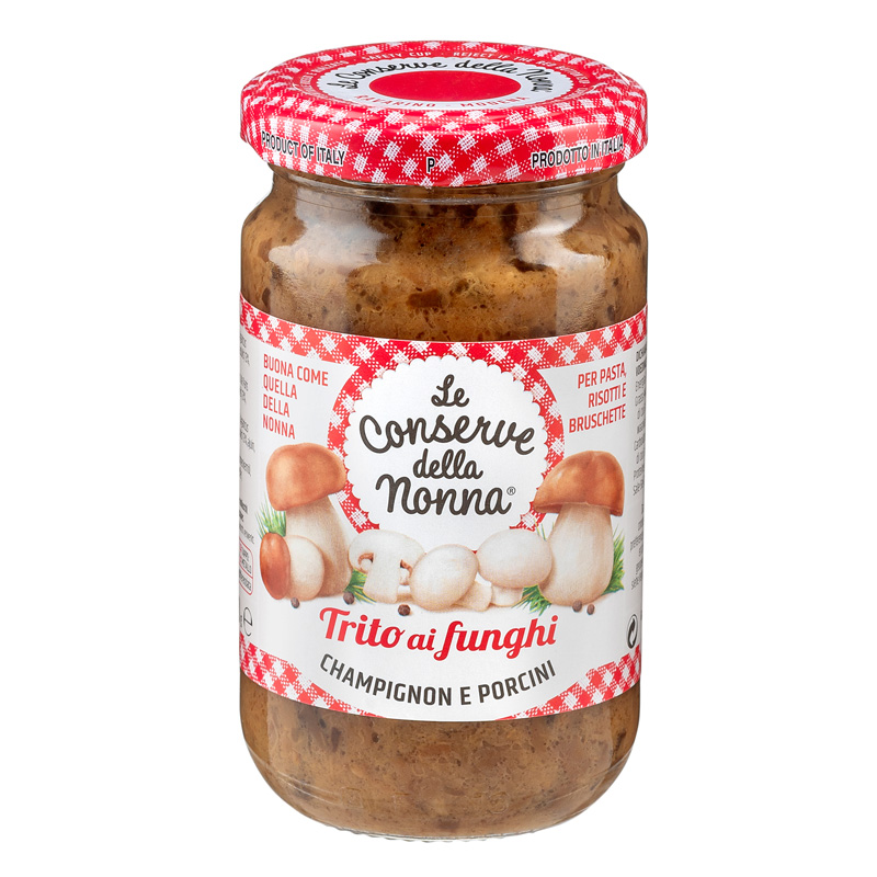 Le Conserve della Nonna Chopped Mixed Mushrooms 190g