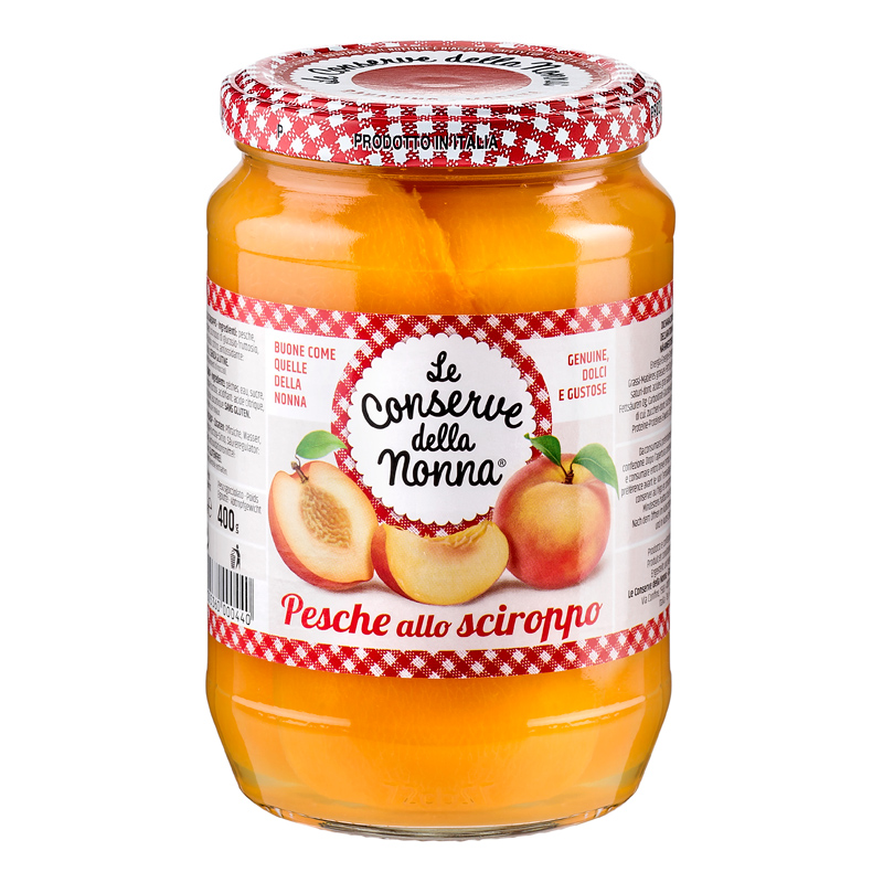 Le Conserve della Nonna Peaches in Syrup 680g