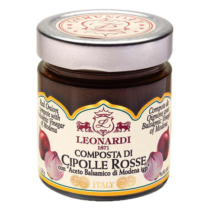Leonardi Onion Jam with Balsamic Vinegar of Modena 240g