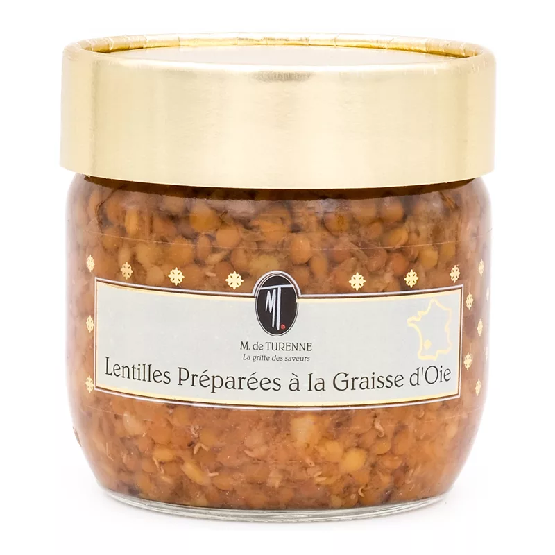 M. de Turenne Lentils Cooked in Goose Fat 330g